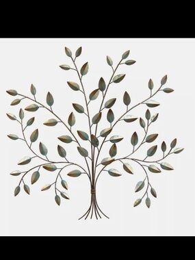 Stratton Home Decor S07692 Centerpiece, 24.00 W x 0.50 D x 24.00 H, Patina